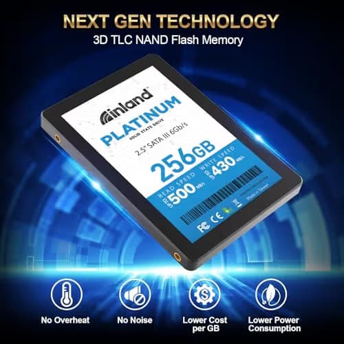 Inland Platinum 256GB SSD 2.5" SATA image