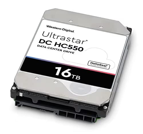 Western Digital Ultrastar DC HC550 16TB HDD 7200RPM 3.5" SATA 6.0 Gb/s image