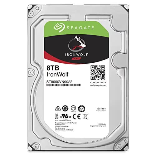 Seagate IronWolf NAS 8TB HDD 3.5" 7200RPM SATA main image