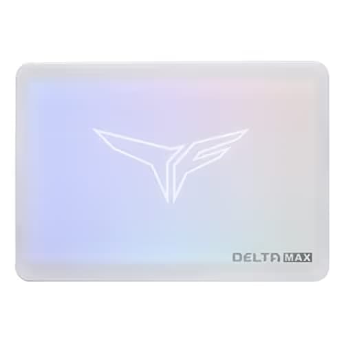 TEAMGROUP T-Force Delta Max White RGB Lite 1TB SSD 2.5" SATA 6.0 Gb/s image