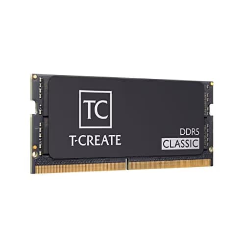 TEAMGROUP T-Create Classic SODIMM Black DDR5-5600 CL46 16GB (1x16GB) image