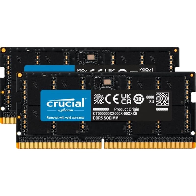 Crucial CT2K48G56C46S5 Black SODIMM DDR5-5600 CL46 96GB (2x48GB) image