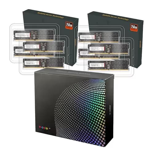 V-Color ECC Registered DIMM 512GB (8x64GB) DDR5 6000 CL36 Black image