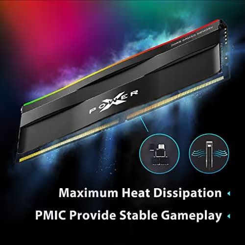 Silicon Power XPOWER Zenith RGB Gaming Black DDR5-6000 CL30 32GB (2x16GB) image