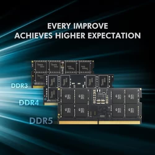 TEAMGROUP Elite Black SODIMM DDR5-4800 CL40 32GB (2x16GB) image
