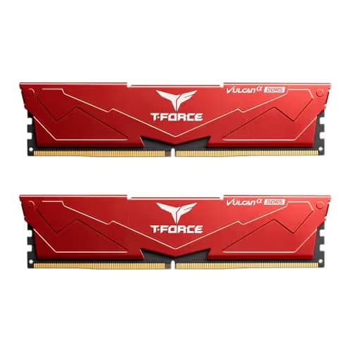 TEAMGROUP T-Force Vulcanα Red DDR5-6000 CL38 32GB (2x16GB) main image
