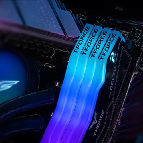 TEAMGROUP T-Force Delta RGB Black DDR5-7600 CL36 48GB (2x24GB) image