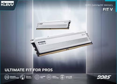 Klevv FIT V White DDR5-6000 CL32 32GB (2x16GB) image