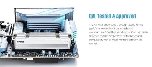 Klevv FIT V White DDR5-6000 CL32 32GB (2x16GB) image