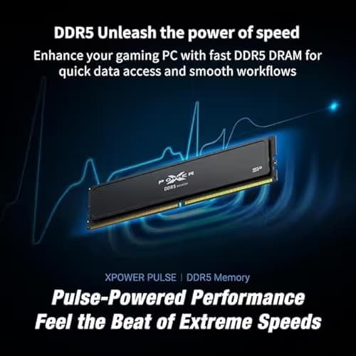Silicon Power XPOWER Pulse Gaming Black DDR5-6000 CL36 32GB (2x16GB) image