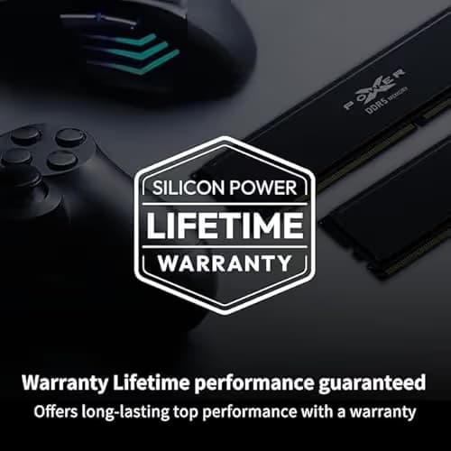 Silicon Power XPOWER Pulse Gaming Black DDR5-6000 CL36 32GB (2x16GB) image
