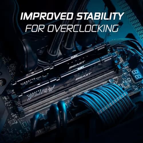 Kingston FURY Beast Black DDR5-6400 CL32 16GB (1x16GB) image
