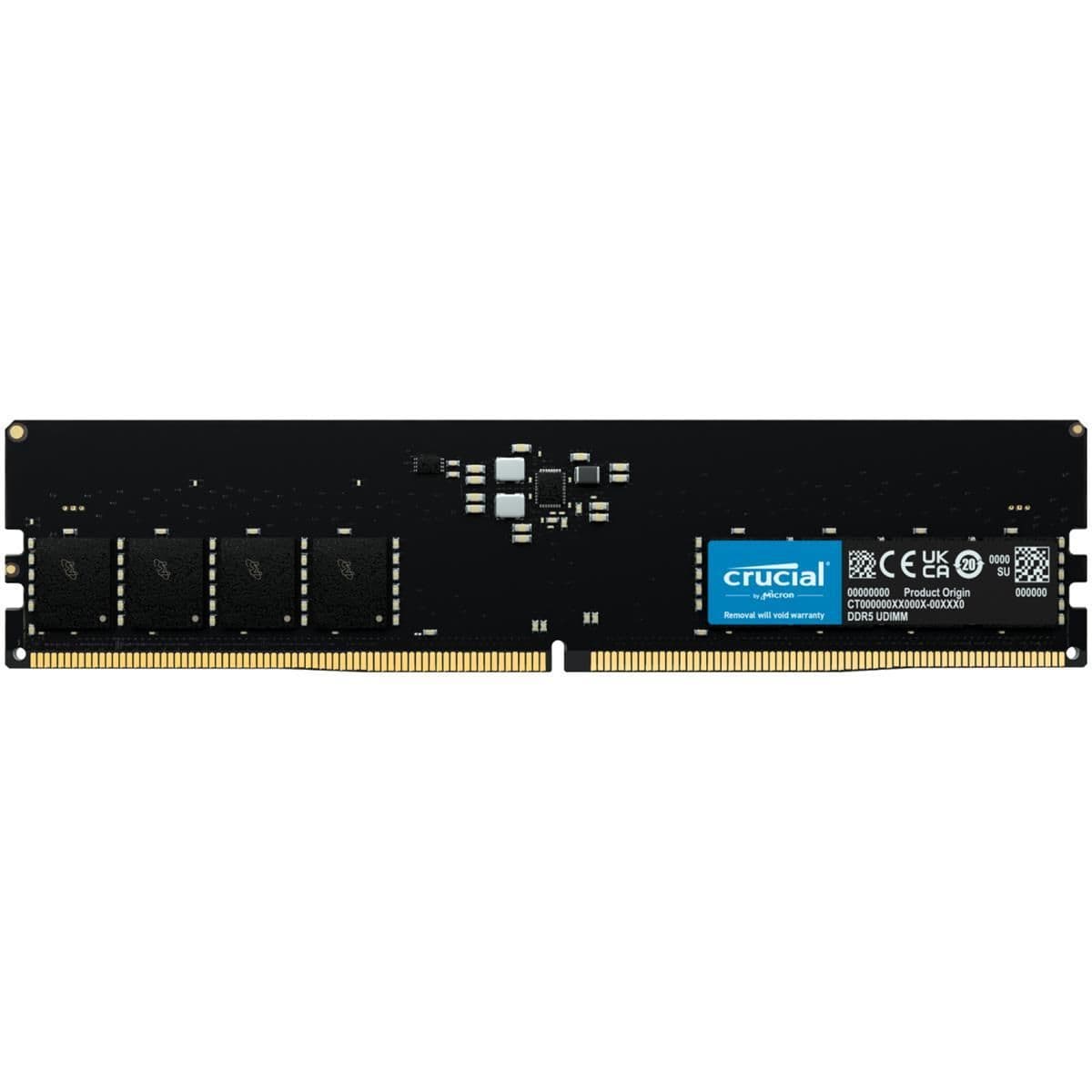 Crucial CT32G56C46U5 Black DDR5-5600 CL46 32GB (1x32GB) image