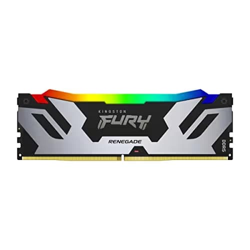 Kingston Fury Renegade RGB Silver / Black DDR5-6000 CL32 96GB (2x48GB) image