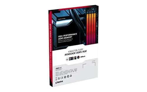 Kingston Fury Renegade RGB Silver / Black DDR5-6000 CL32 96GB (2x48GB) image