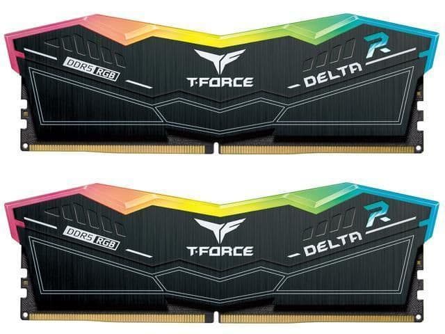 TEAMGROUP T-Force Delta RGB Black DDR5-7200 CL34 48GB (2x24GB) main image