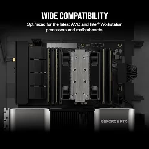 Corsair WS Registered Black DDR5-6400 CL32 64GB (4x16GB) image