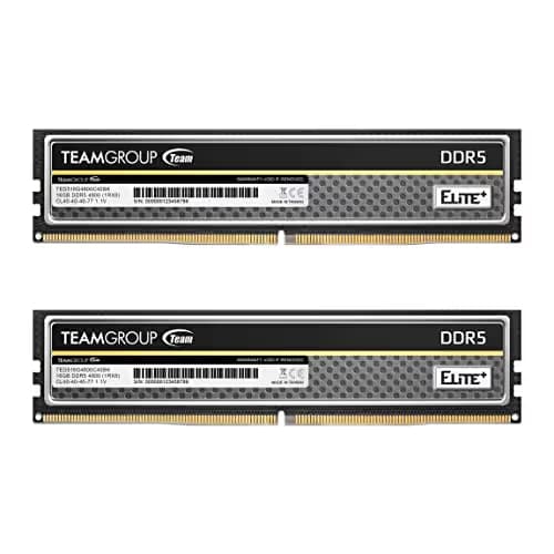 TEAMGROUP Elite Plus Black DDR5-4800 CL40 32GB (2x16GB) main image