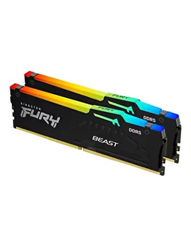 Kingston FURY Beast RGB Black DDR5-5200 CL36 16GB (1x16GB) main image