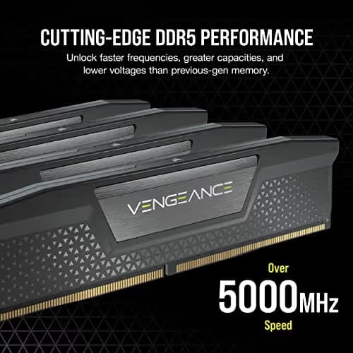 Corsair Vengeance Black DDR5-4800 CL40 64GB (2x32GB) image