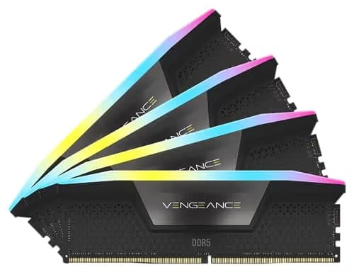 Corsair Vengeance RGB Black DDR5-6000 CL40 96GB (4x24GB) image