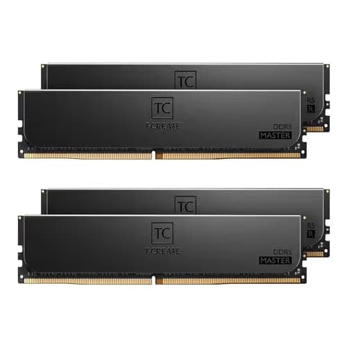 TEAMGROUP T-Create Master Black Registered DDR5-6400 CL32 64GB (4x16GB) image