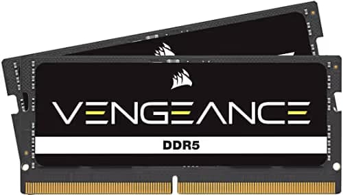 Corsair Vengeance Black / White SODIMM DDR5-4800 CL40 64GB (2x32GB) image