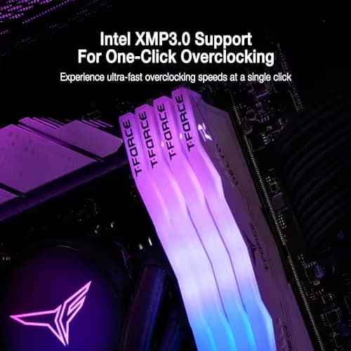 TEAMGROUP T-Force Delta RGB White DDR5-6800 CL36 48GB (2x24GB) image