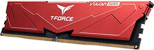 TEAMGROUP T-Force Vulcan Red DDR5-5200 CL40 16GB (1x16GB) main image