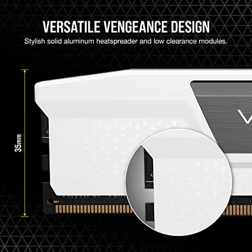 Corsair Vengeance White Gray DDR5-6000 CL36 32GB (2x16GB) image