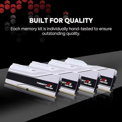 G.Skill Trident Z5 Neo RGB Silver / Black DDR5-8000 CL38 32GB (2x16GB) image