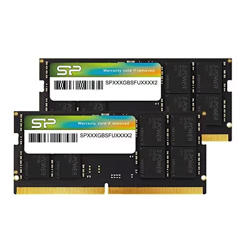 Silicon Power SU064GBSVU480F22AB Black SODIMM DDR5-4800 CL40 64GB (2x32GB) image