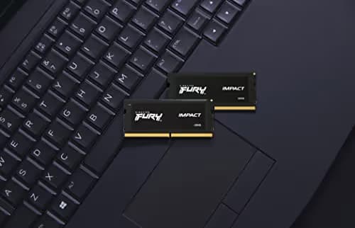 Kingston FURY Impact Black DDR5-4800 SODIMM CL38 32GB (2x16GB) image