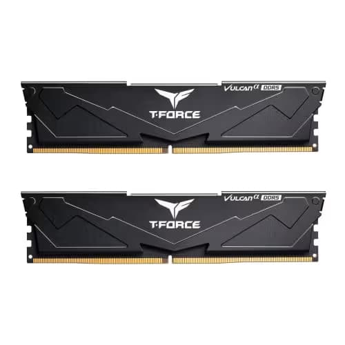 TEAMGROUP T-Force Vulcanα Black / Silver DDR5-5600 CL40 32GB (2x16GB) main image