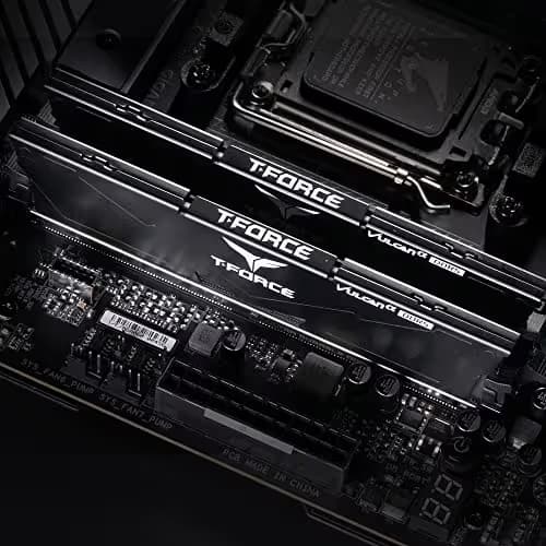 TEAMGROUP T-Force Vulcanα Black / Silver DDR5-5600 CL40 32GB (2x16GB) image