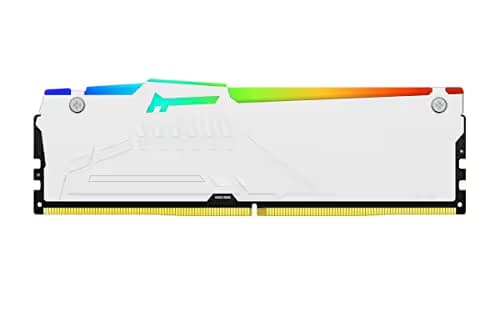 Kingston FURY Beast RGB White DDR5-6400 CL32 16GB (1x16GB) image