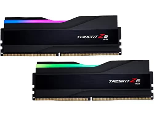 G.Skill Trident Z5 RGB Black DDR5-6400 CL32 48GB (2x24GB) image
