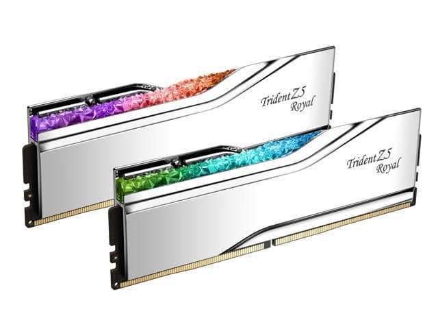 G.Skill Trident Z5 Royal Silver DDR5-7200 CL36 48GB (2x24GB) image