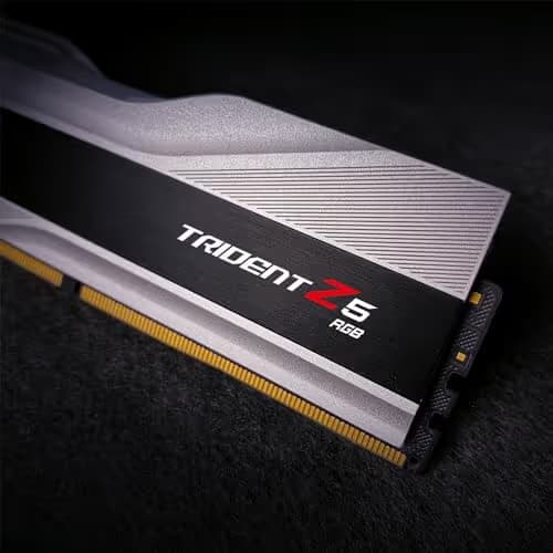 G.Skill Trident Z5 RGB White / Black DDR5-6000 CL32 64GB (2x32GB) image