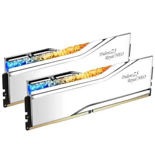 G.Skill Trident Z5 Royal Neo RGB Silver DDR5-6000 CL26 32GB (2x16GB) main image