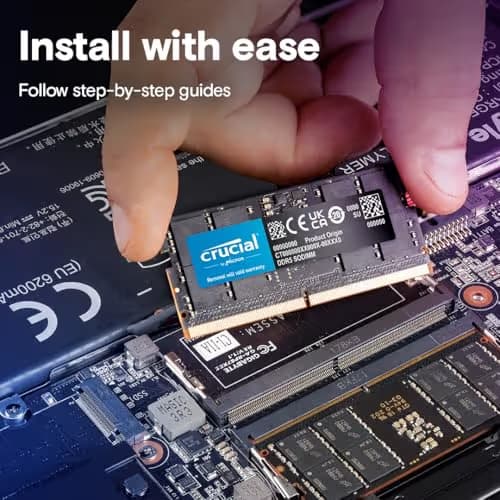 Crucial CT2K16G56C46S5 Black SODIMM DDR5-5600 CL46 32GB (2x16GB) image