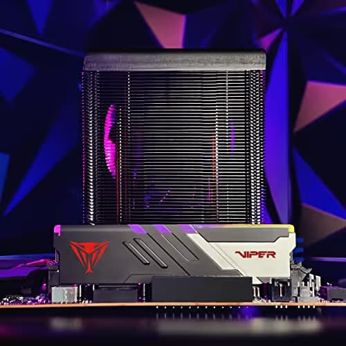 Patriot Viper Venom RGB Black / White DDR5-6200 CL40 32GB (2x16GB) image