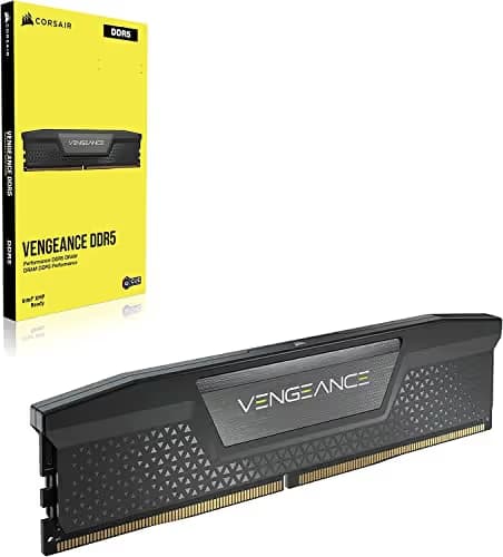 Corsair Vengeance RGB Black / Silver DDR5-6000 CL36 48GB (2x24GB) image