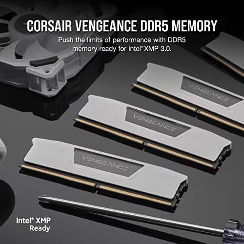 Corsair Vengeance White / Gray DDR5-5600 CL40 32GB (2x16GB) image