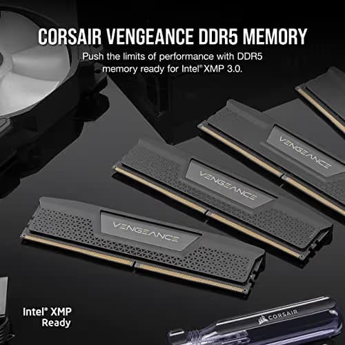 Corsair Vengeance Black DDR5-5200 CL40 32GB (1x32GB) image