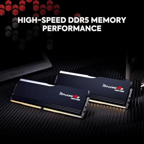 G.Skill Ripjaws M5 Neo RGB Black DDR5-6000 CL36 32GB (2x16GB) image