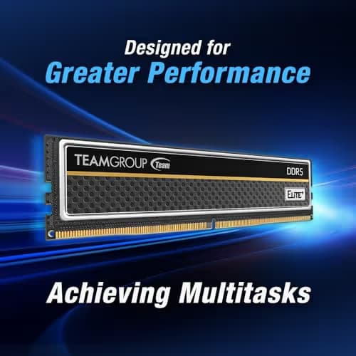 TEAMGROUP Elite Black DDR5-6000 CL40 16GB (1x16GB) image