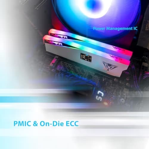 Patriot Viper Elite 5 RGB White DDR5-5600 CL38 16GB (1x16GB) image