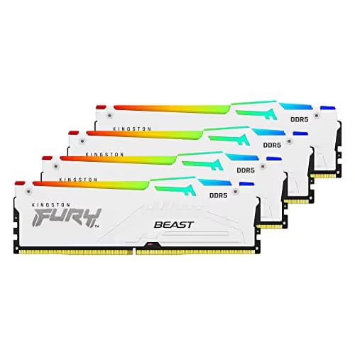 Kingston FURY White DDR5-5600 CL40 64GB (4x16GB) image