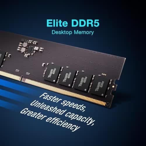 TEAMGROUP Elite Black DDR5-5600 CL46 64GB (2x32GB) image